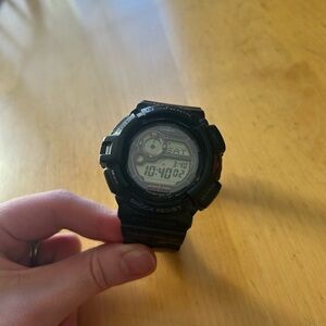 Casio Black Solar-Powered Smartwatch